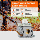 Hipa PB580T Carburetor Kit for Echo PH580 PH250 PB403H PB403T PB460LN PB461LN PB413H PB413T Backpack Blower # C1M-K77 C1M-K42B C1M-K76-3