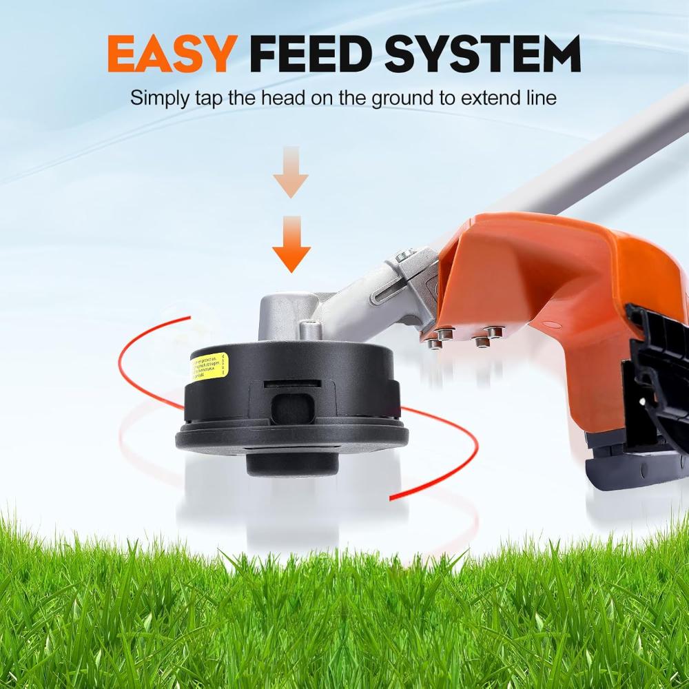 AutoCut 25-2 Trimmer Head for Stihl FS55 FS55R FS 55 R FS56 FS65 FS66 FS74 FS76 FS85RT FS86 FS90 FS90R Trimmer #4002-710-2168 4002-710-2191