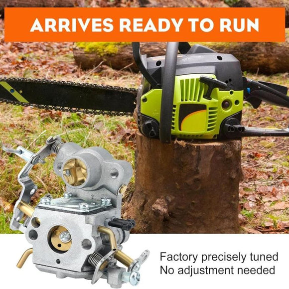 C1M-W26C P3314 Carburetor Kit for Poulan Pro PP4218 PP4018 PP3816 PPB3416 PP3516 PP3416 42cc Chainsaw 545070601 530035590 W 530057925 AirFilter