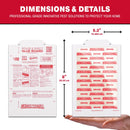 Catchmaster Pro Strength Mouse & Insect Glue Boards 60pk Traps Indoor for Home, Adhesive Bug Catcher, Rat & Rodent Sticky Trap, Non Toxic Bulk Pre-Baited Glue Traps, Pet Safe House Pest Control-5