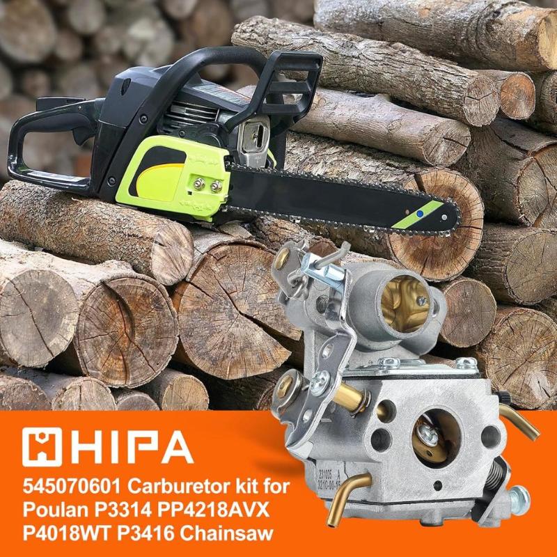 PP4218AVX Carburetor for Poulan P3314 PP4218 PR4218 PP4218A PPR4218A PP4218AV PP4218AVL PP4018 P4018AV Chainsaw Replace C1M-W26 530035590