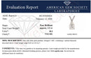 AGS Certified 14K White Gold 1/2 Cttw Diamond Pear 18" Pendant Necklace (H-I Color, VS2-SI1 Clarity)-10