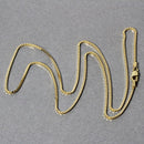14k Yellow Gold Classic Box Chain 1.1mm-5