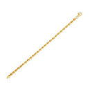 14k Yellow Gold Light Rope Chain (4.30 mm)-1