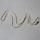 14k Yellow Gold Classic Box Chain 0.7mm-5