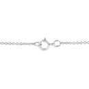 .925 Sterling Silver Pave and Bezel-Set Diamond Accent Key 18" Heart and Lock Pendant Necklace (K-L Color, I1-I2 Clarity)-7