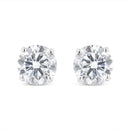 14k White Gold Solitaire Diamond Stud Earrings (1.5 cttw, H-I Color, SI1-SI2 Clarity)-1