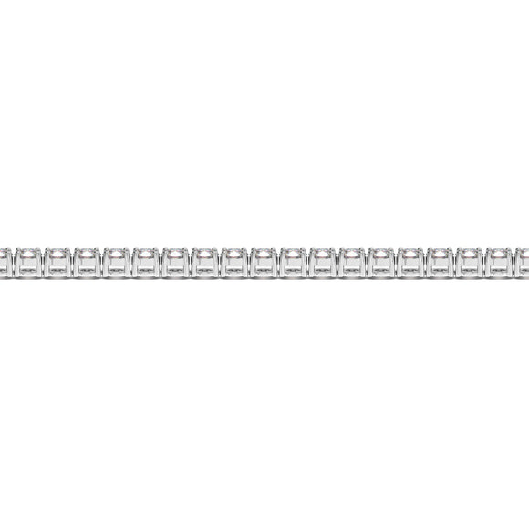 Lab Grown Round Diamond Tennis Bracelet in 14k White Gold (5 cctw  F/G  VS2/SI1)