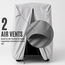 2+2 Passenger Golf Cart Storage Cover (4 Passenger Short Roof 58") Grey-4