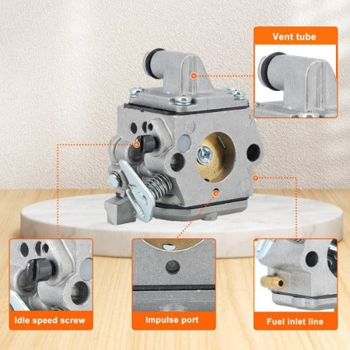 (Zama type) Carburetor for Stihl MS170 MS180 MS180C 017 018 Chainsaw Replace C1Q-S57 C1Q-S57A C1Q-S57B 1130-120-0603 1130 120 0603