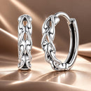 925 Sterling Silver Earrings for Women with Oxidized Finish-1