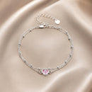 S925 Sterling Silver Pavé CZ Plated Bracelet for Women-1