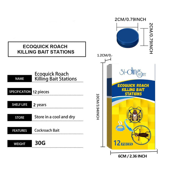 12 Packs Of Strong Cockroach Insecticide Effectively USA Warehouse 🇺🇸