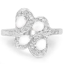 0.60 Carat Genuine Opal .925 Sterling Silver Ring-3