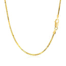 14k Yellow Gold Classic Box Chain 1.1mm-3