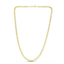 Moon Cut Bead Chain in 14k Yellow Gold (4.00 mm)-2