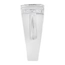 Men's 14K White Gold Diamond Cluster Ring (2 cttw, G-H Color, SI1-SI2 Clarity)-5