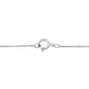 .925 Sterling Silver 1/4 Cttw Brilliant-Cut Diamond Open Heart Twisted Awareness Ribbon 18" Pendant Necklace (H-I Color, I1-I2 Clarity)-4