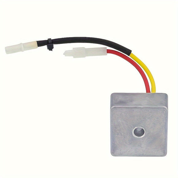 5-9 Amp Gasoline-Powered Voltage Regulator - Compatible with John Deere MIU11504 LA100 LA145 X110 X140 L120 Lawn Tractors - Hipa Brand Replacement Part for Smooth Engine Performance
