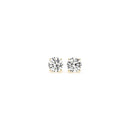 1/2 cttw Lab Grown Round Diamond Stud Earrings 14k Yellow Gold (G/VS2)-1