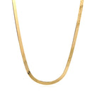 Imperial Herringbone Chain in 10k Yellow Gold (3.80 mm)-3