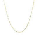 10k Yellow Gold Classic Box Chain (0.60 mm)-2