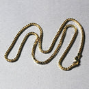 2.0mm 14k Yellow Gold Semi Solid Box Chain-4