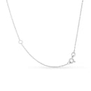 .925 Sterling Silver 1/2 Cttw Diamond Bezel 18" Pendant Necklace (I-J Color, I2-I3 Clarity)-13