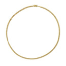 Semi-Solid 14K Yellow Gold 4.5mm Miami Cuban Chain Necklace - Unisex Chain - 22 Inches-3