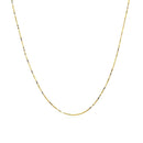 14k Yellow Gold Classic Box Chain 0.6mm-2