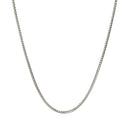 14k White Gold Franco Chain 1.2mm-2