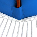 9ft 8 Ribs Replacement Umbrella Canopy w/ Tassels in Capri Blue (Canopy Only)-9
