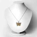 3.89 Carat Genuine Citrine .925 Sterling Silver Pendant-2