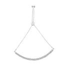 10K Yellow Gold over .925 Sterling Silver 1/4 Cttw Miracle-Set Diamond 4â€-10â€ Adjustable Bolo Tennis Bracelet (I-J Color, I3 Clarity)-4