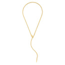 14k Yellow Gold Serpent Necklace-1