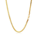14k Yellow Gold Light Weight Wheat Chain (3.20 mm)-3