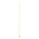 14k Yellow Gold MOP Evil Eye Necklace-2
