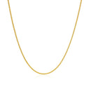 10k Yellow Gold Wheat Chain 1.0mm-2