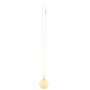 14k Yellow Gold Tree of Life Locket Necklace - 0