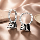 S925 Sterling Silver Enamel Earrings for Women-1