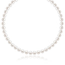 14k Yellow Gold Necklace with White Freshwater Cultured Pearls (6.0mm to 6.5mm)-1