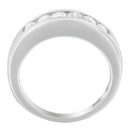 14K White Gold 3/4ct. TDW Diamond Channel Band Ring (H-I, I1-I2)-2