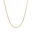 14k Yellow Gold Franco Chain 0.9mm-3