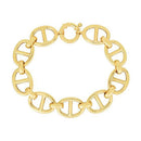 14k Yellow Gold High Polish Mariner Link Bracelet  (13.80 mm)-1