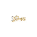 2 cttw Certified IGI Lab Grown Round Diamond Stud Earrings 14k Yellow Gold (G/VS2)-4