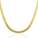 Imperial Herringbone Chain in 10k Yellow Gold (5.00 mm)-3