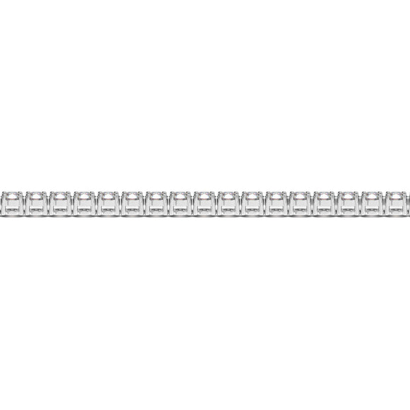 Lab Grown Round Diamond Tennis Bracelet in 14k White Gold (7 cctw F/G  VS2/SI1)