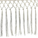 9ft 6 Ribs Replacement Umbrella Canopy w/ Tassels in Taupe (Canopy Only)-5