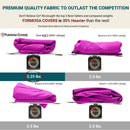 9ft Market Patio Umbrella 6 Rib Replacement Canopy Fuchsia-3