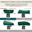 9ft Market Patio Umbrella 6 Rib Replacement Canopy Hunter Green-3